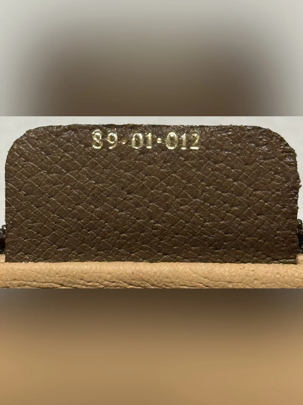 GUCCI Vintage GG Supreme Web Sherry Line Clutch Bag